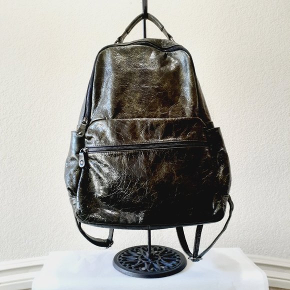 Bruno Rossi Leather Backpack - Picture 2 of 16